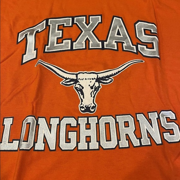 vtg usa made TEXAS LONGHORNS t-shirt XL university UT Austin football 90s - Picture 4 of 5